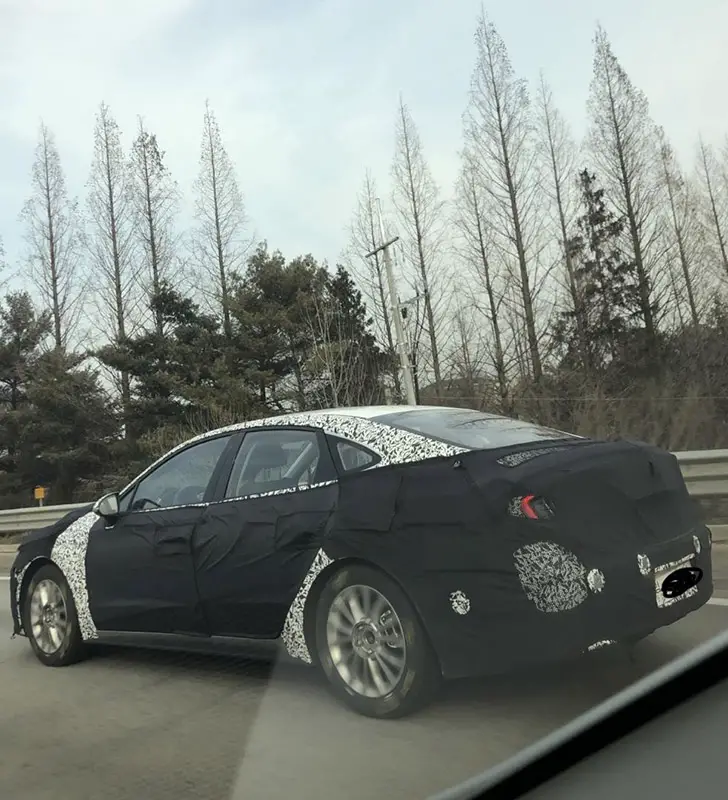 Kia (or Hyundai) prototype spied in South Korea