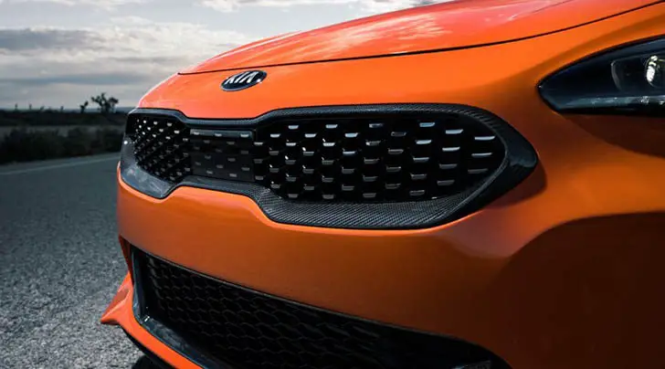 Kia Stinger GTS carbon fiber grille