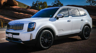 2022 Kia Telluride In Snow White Pearl Color (Pictures)