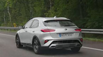 Kia Xceed Spied Completely Undisguised