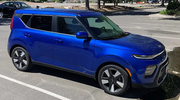 Kia Soul Black Spoke Alloys