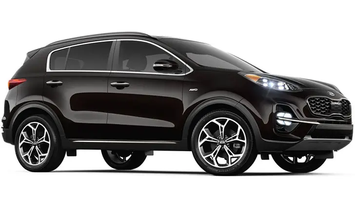 Black Kia Sportage