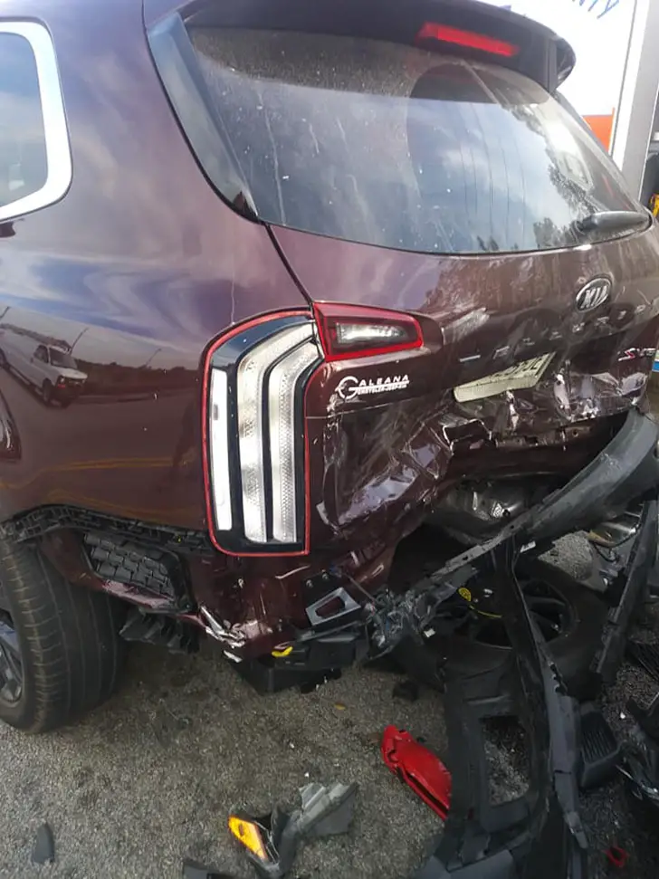 Real Life Kia Telluride Crash Pictures (Owner Story)