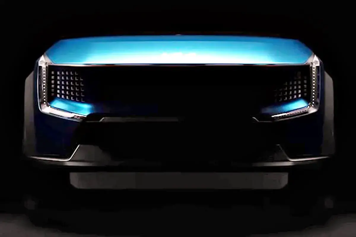 Kia EV9 Electric SUV Teased In Official Image Renederings