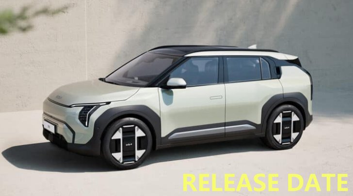 Release date of Kia EV3